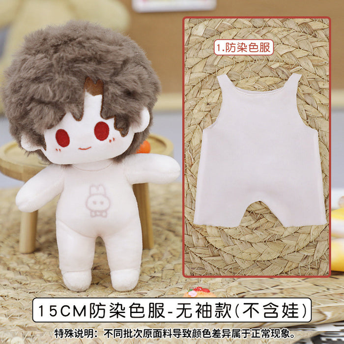 Wholesale Cotton Doll Ultra-Thin Anti-Dying Clothing Cotton Bjd High Elastic Bottoming Clothes Dress up Doll Elastic 20cm Baby Clothes