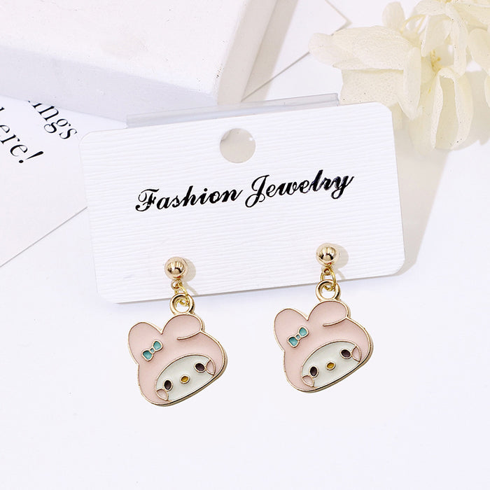 Wholesale Cartoon S925 Silver Ear Studs Boutique Resale Fashion Accessory MOQ≥2