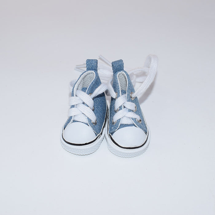 Wholesale 20cm Cotton Doll Shoes Simple Sports Canvas Shoes Doll Doll Shoes  Accessories Cotton Doll Shoes