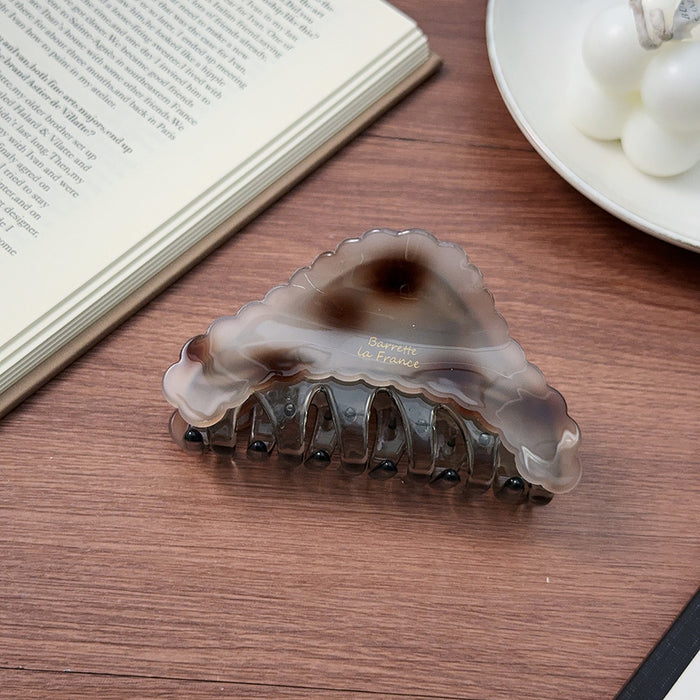 Wholesale Triangle claw clip hair bun clip