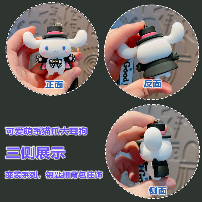 Wholesale PVC Cartoon Doll Keychain JDC-KC-Yid009