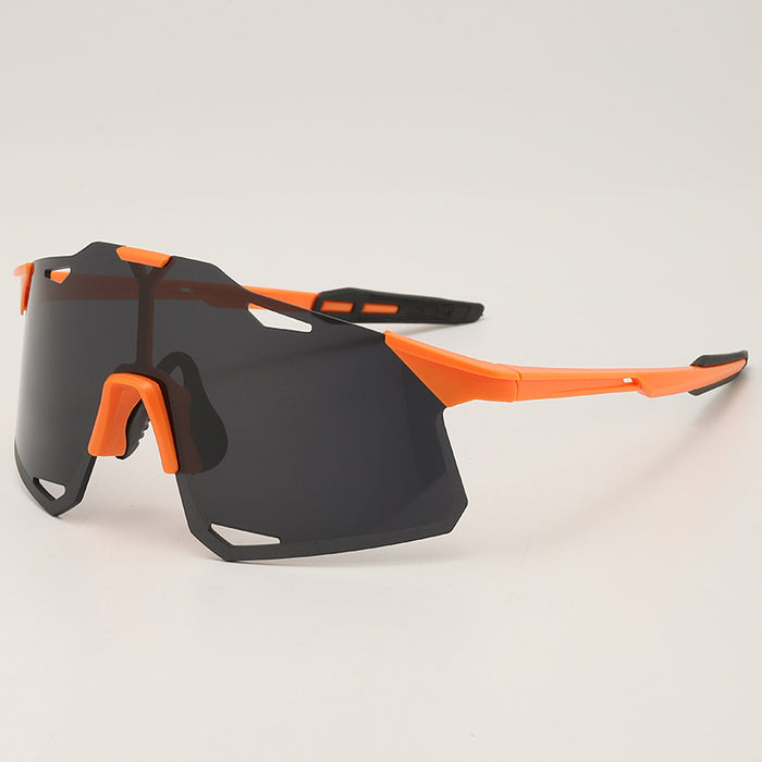 Wholesale Cycling glasses, outdoor sports, windproof and UV resistant sunglasses, frameless sunglasses, day and night dual-use