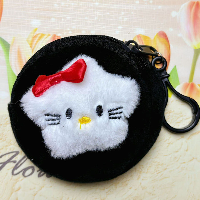 Wholesale coin purse cartoon cute doll square small wallet coin headset storage bag