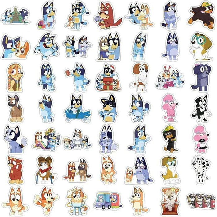 Wholesale 100pcs Cartoon Dog Graffiti Waterproof Sticker Decor for Suitcases,  Notebooks,  and Electric Vehicle Accessories