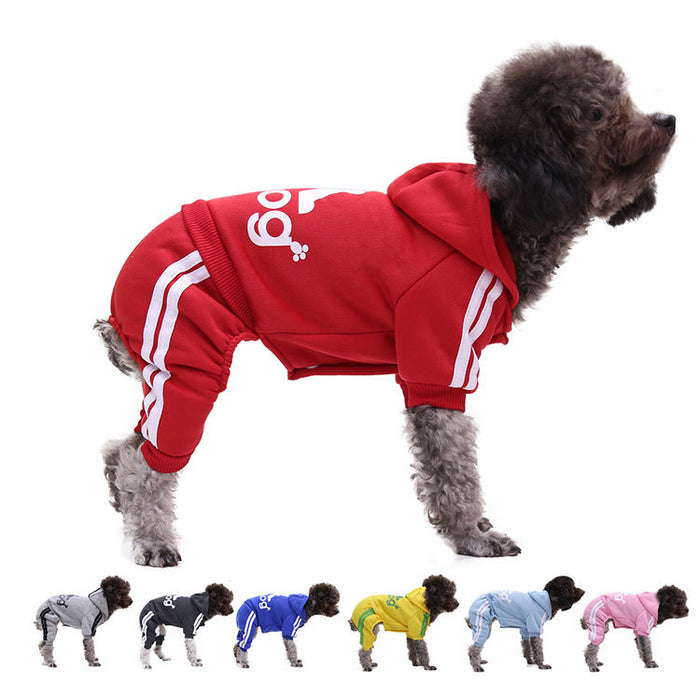 Wholesale Button cat dog clothes four-legged sweater cat clothes dog clothes pet supplies clothing