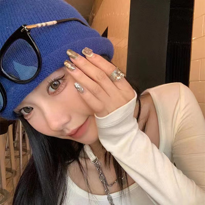 Wholesale Vintage ring with adjustable opening, index finger ring, niche