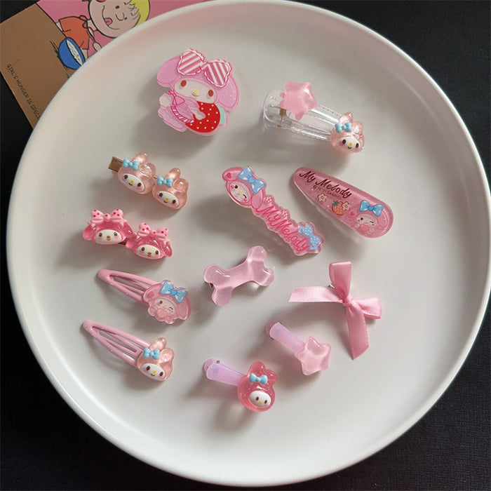 Wholesale  hairpin set  cute hair accessories suit BB clip bangs clip