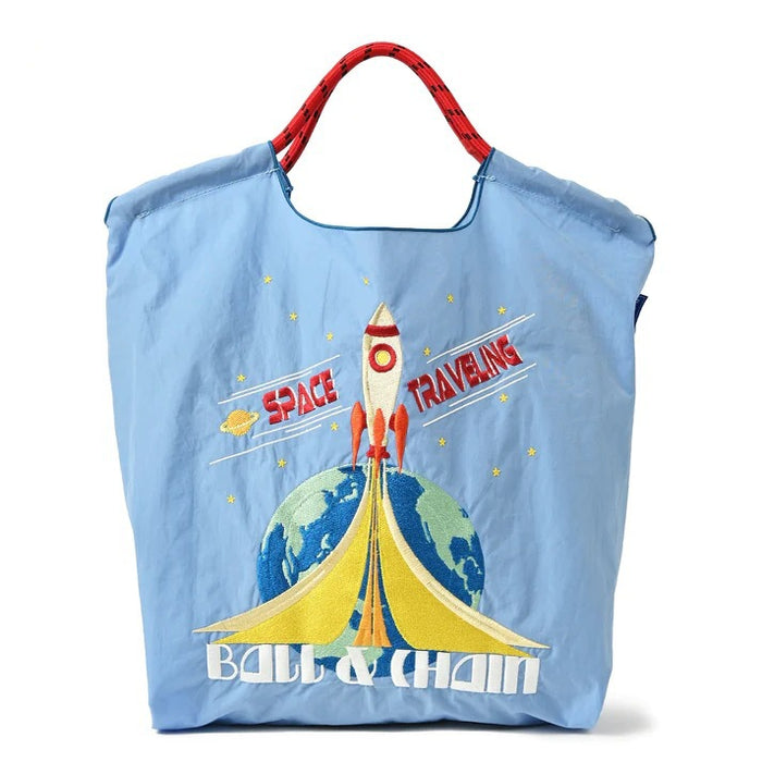 Wholesale Canvas bag embroidery shopping bag tote bag large capacity bag women' s handbag crossbody bag