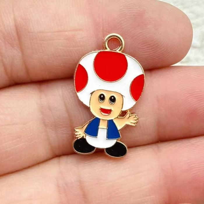 Wholesale 10pcs DIY Alloy Oil Drip Packaging Jewelry Bracelets,  Earrings,  Necklaces,  Hair Accessories,  and Pendants