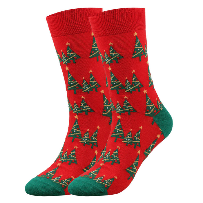 Wholesale Christmas Cotton Socks JDC-SK-XQ037