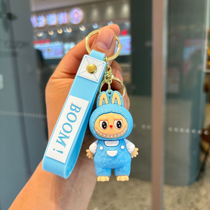 Wholesale Cartoon Five Generation Cartoon fifth generation standing little sheep keychain pendant cute three-dimensional doll cross-border gift