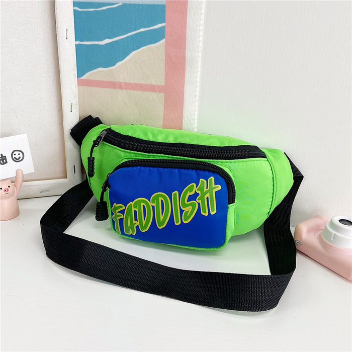Wholesale Children's Waist Bag  Crossbody Shoulder Bag Waist Bag Girls' Chest Bag Trendy