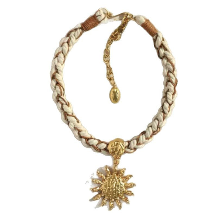 Wholesale Rope Clavicle Chain Seaside Vacation Casual Necklace Exaggerated