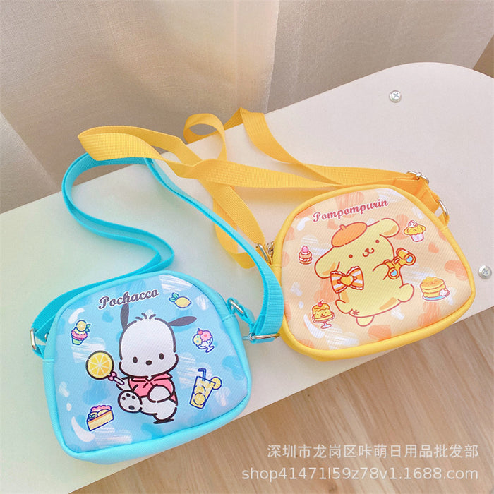 Wholesale Cute Crossbody Bag Children' s Casual Small Leather Bag Cartoon Key Change Storage Bag