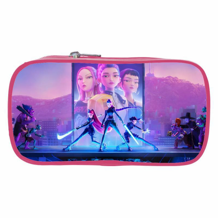 Wholesale DIY Elementary School Student Stationery Bag Pencil Case Pink Pen Bag