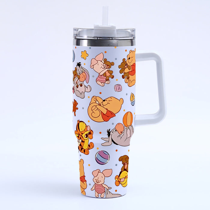 Wholesale Tumbler 3D printed cartoon pattern 40OZ stainless steel Ice Bullies Cup