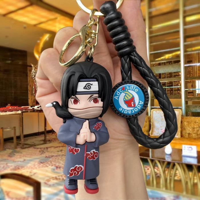 Wholesale Silicone Cartoon Doll Keychain JDC-KC-MingT231