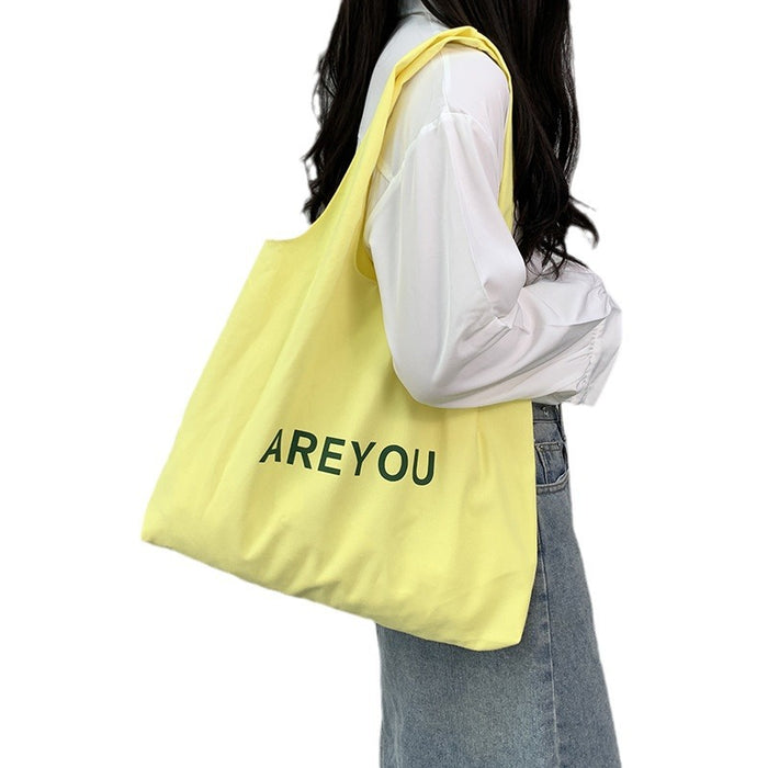 Wholesale Niche canvas bag, letter bag, shoulder bag