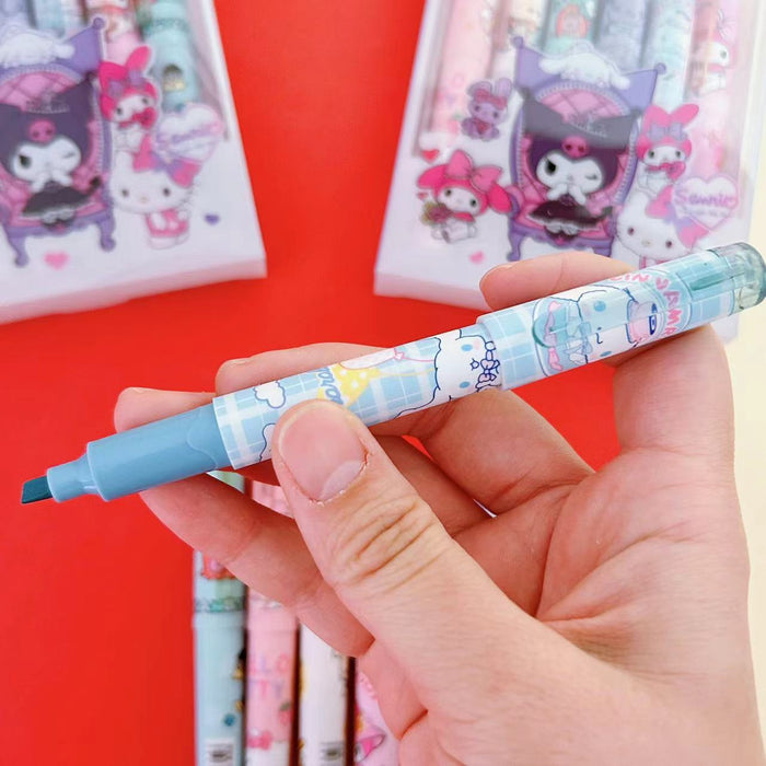Wholesale Cute Pet Marker Highlighter Pen ( Large Capacity,  6 Pens)