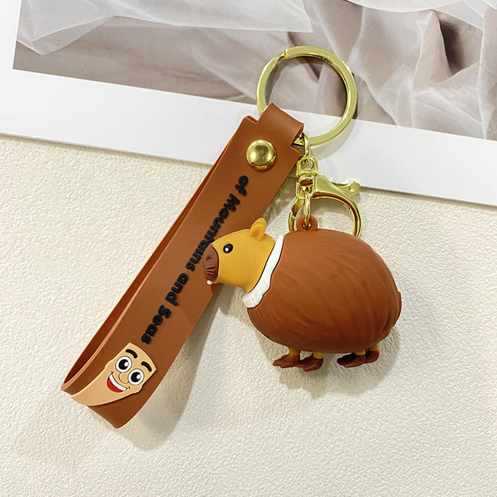 Wholesale Wooden Stick Man Bigfoot Tree Shark Doll Pendant