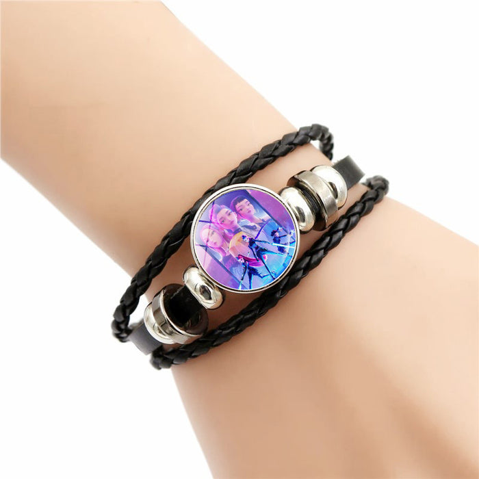 Wholesale Kpop Pink Bracelet Jewelry Girls Gift Cross-border Anime Peripheral Hand Jewelry Small Gift