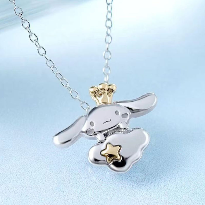 Wholesale New niche design cloud versatile light luxury pendant necklace