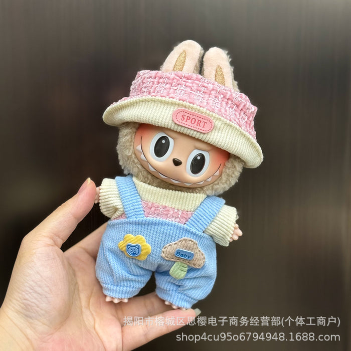 Wholesale 17cm mini doll clothes plush clothing replacement