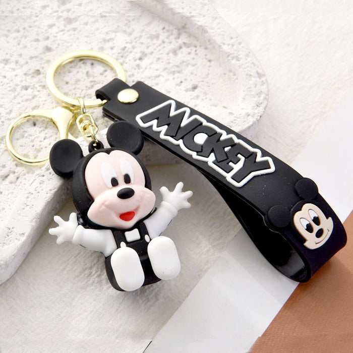 Wholesale Sitting posture keychain cute keychain bag decoration