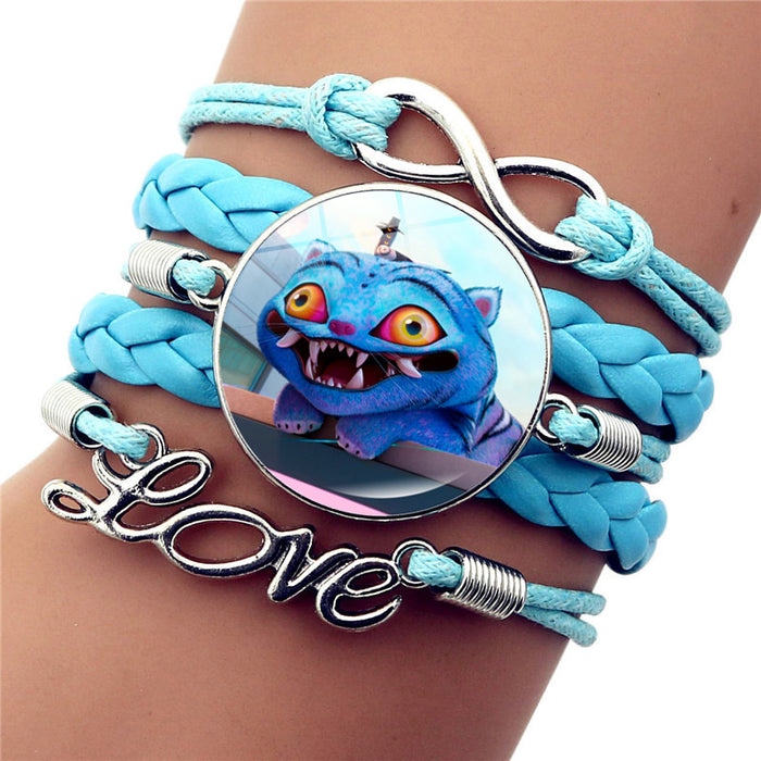 Wholesale K-POP Bracelet for Women,  Anime Cartoon Merchandise Leather Accessories