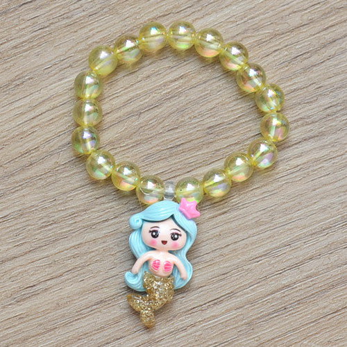 Wholesale Rainbow crystal bead bracelet