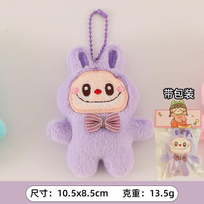 Wholesale Cartoon Plush Pendant Cute  Doll Brooch Bag Pendant Small Accessories