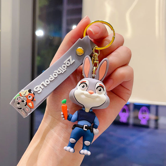 Wholesale Cute Cartoon Keychain Couple Pendant