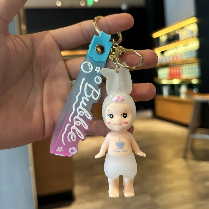 Wholesale Cartoon Angel Doll Candy House Series Keychain