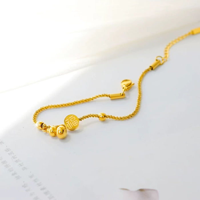 Wholesale Titanium Steel Bracelet Retro Hand Jewelry Without Falling