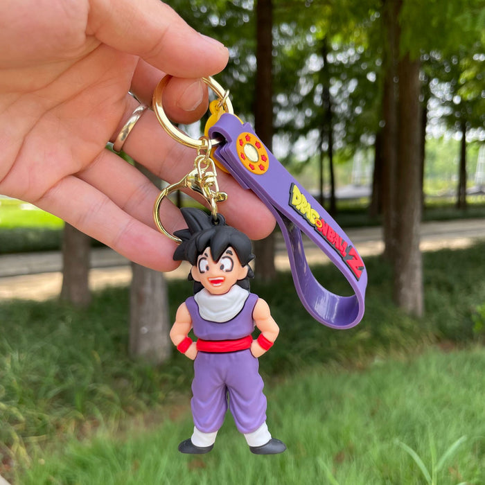 Wholesale Dropping glue doll keychain cartoon student backpack pendant car keychain claw machine blind box