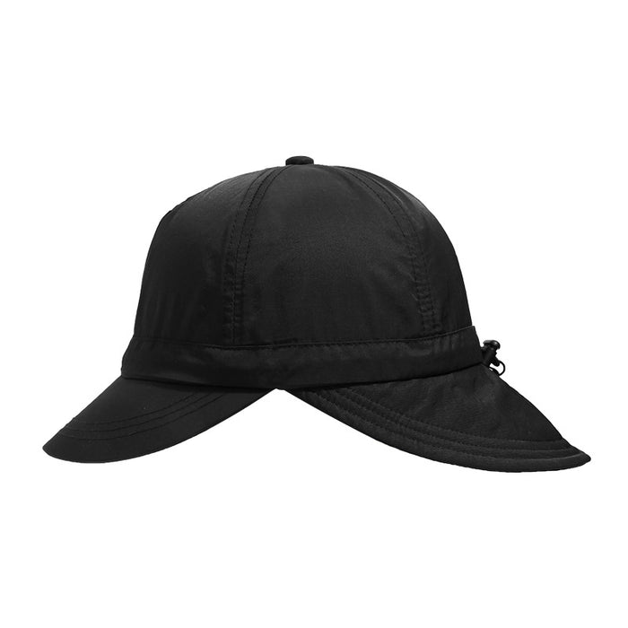 Wholesale Sunshade double brimmed duckbill cap with buckle for hiking and outdoor baseball cap