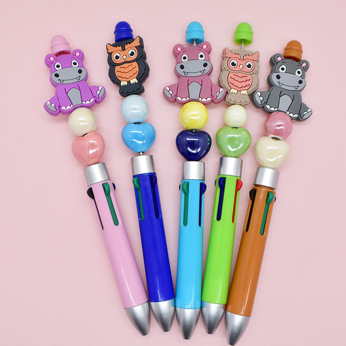 Wholesale Animal pen beaded jewelry accessories detachable pen beads loose beads