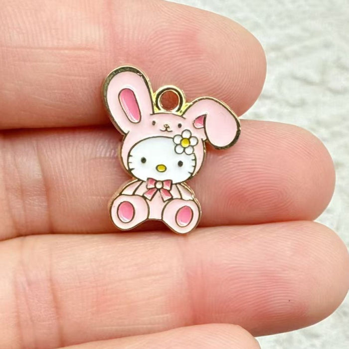 Wholesale 10pcs DIY jewelry accessories,  alloy pendants,  bracelet charms