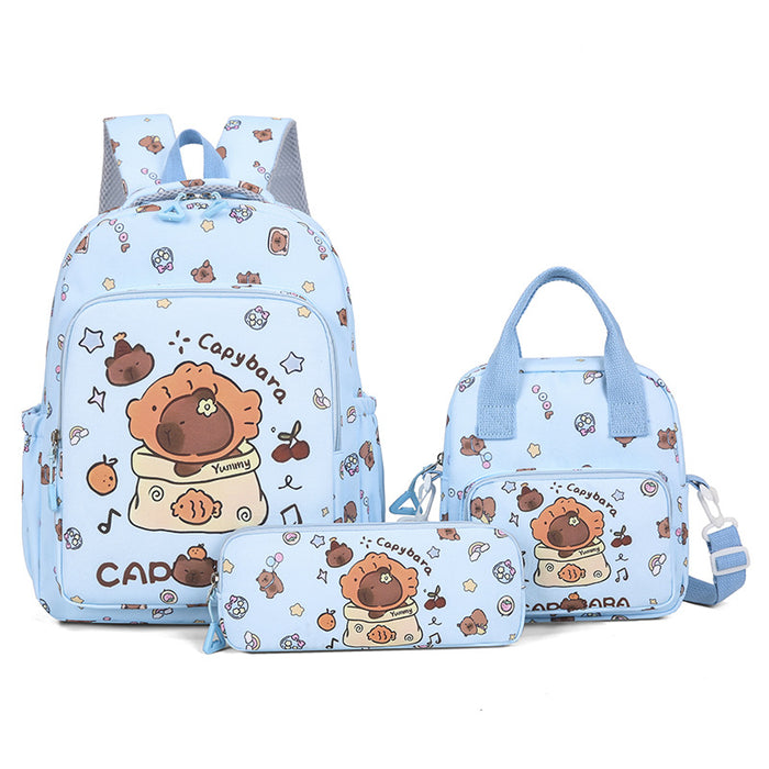 Wholesale Children' s Cute Three-Piece Backpack Bag Set
