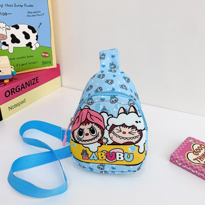 Wholesale Kidsren' s Chest Bag Cartoon Cute Small Backpack Kindergarten Messenger Bag Outdoor Coin Purse