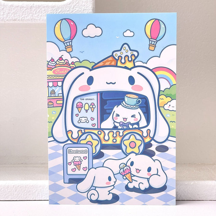 Wholesale Cartoon A5 Color Page Notebook Paper,  Casual Gift