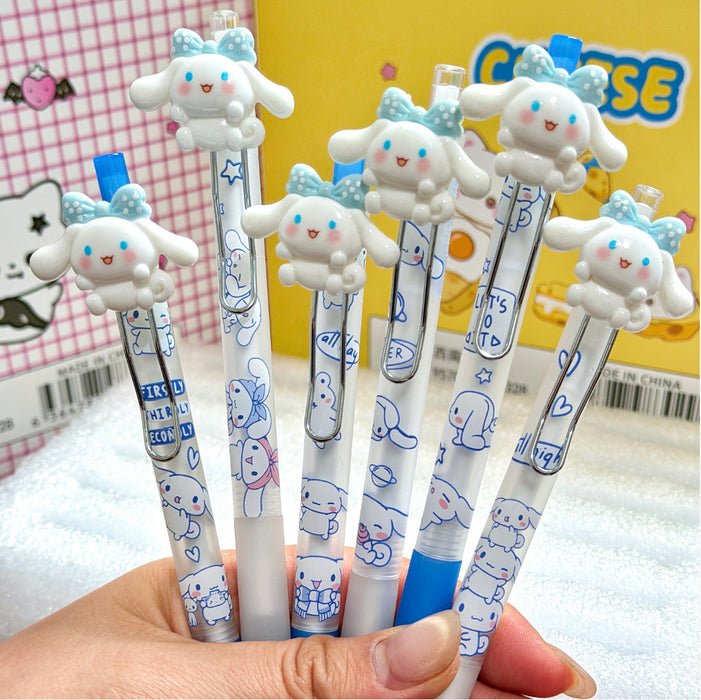 Wholesale 0. 5mm Push-Action Pen with Cartoon Resin Embellishment