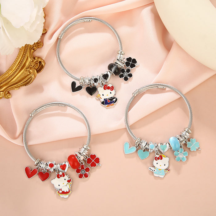 Wholesale Stainless Steel Bracelet Fashion Jewelry Accessory Gift MOQ≥2