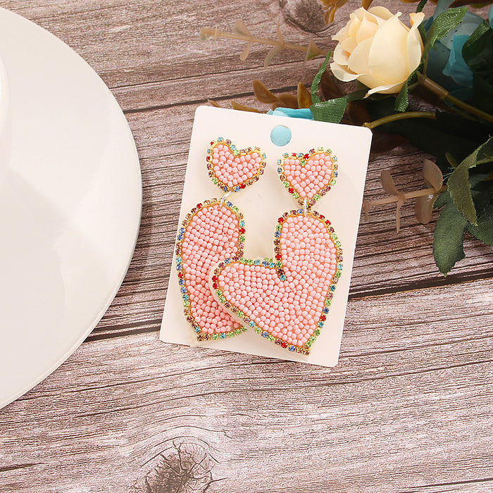 Wholesale love fashion earrings