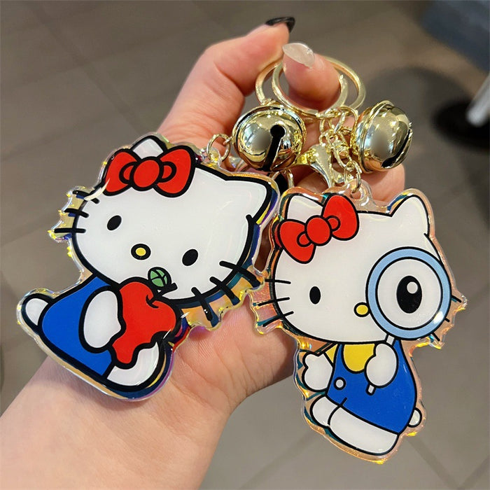 Wholesale 5 PCS Creative Cartoon Acrylic Cute Keychains