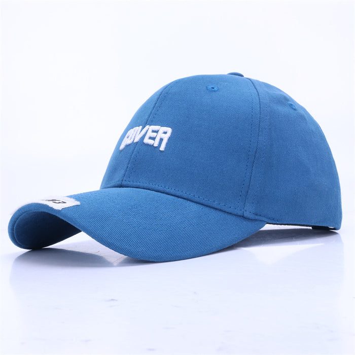 Wholesale Fashionable embroidered letter baseball cap, summer sun shading duckbill cap