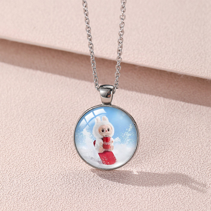 Wholesale Anime Doll Peripheral Necklace Pendant Student Sweater Chain Trinkets