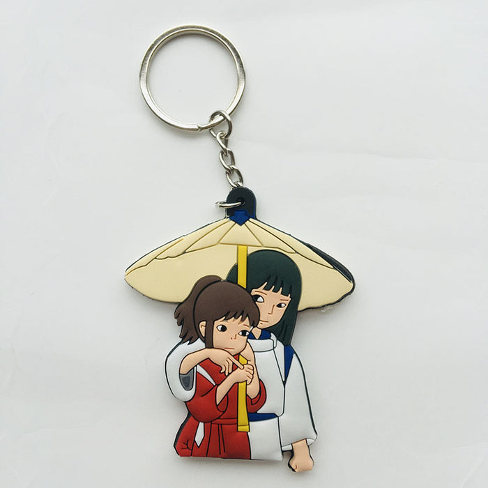 Wholesale Cartoon Anime Cute PVC Keychain JDC-KC-Hual003