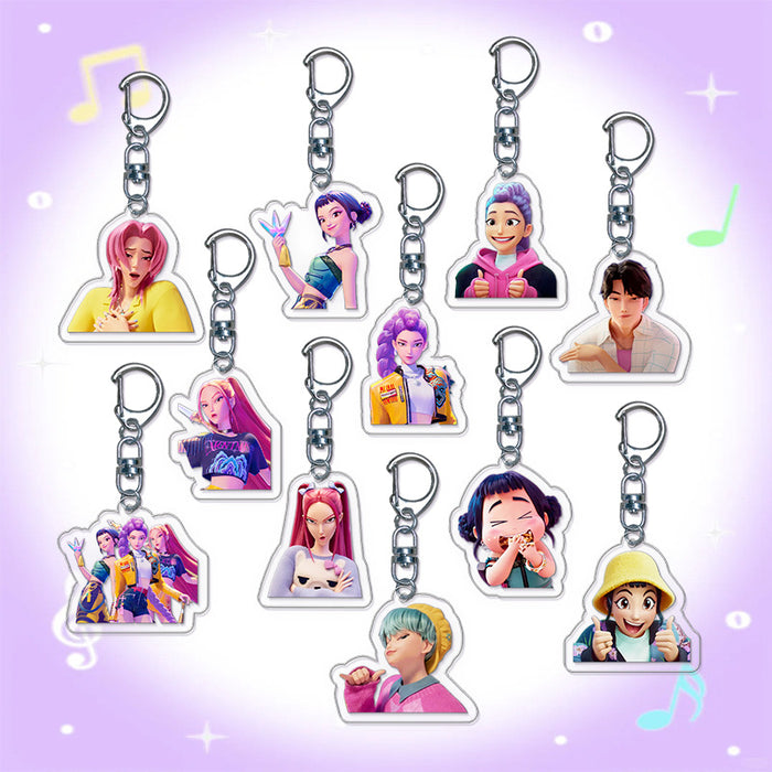 Wholesale Anime Custom Acrylic DIY Keychains