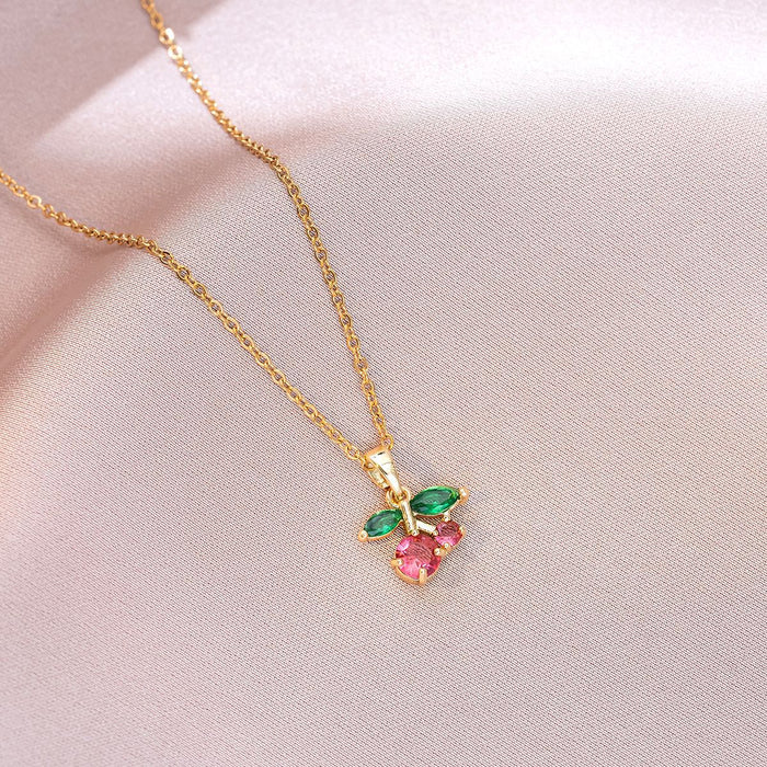 Wholesale Necklace, niche design, minimalist titanium steel lock chain